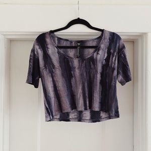Aritzia | Tie Die Crop Shirt